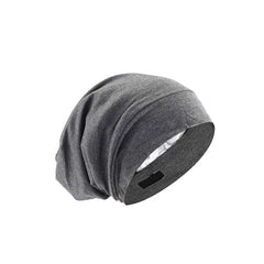 Adjustable Elastic Satin Lined Sleep Cap for All Hair Types