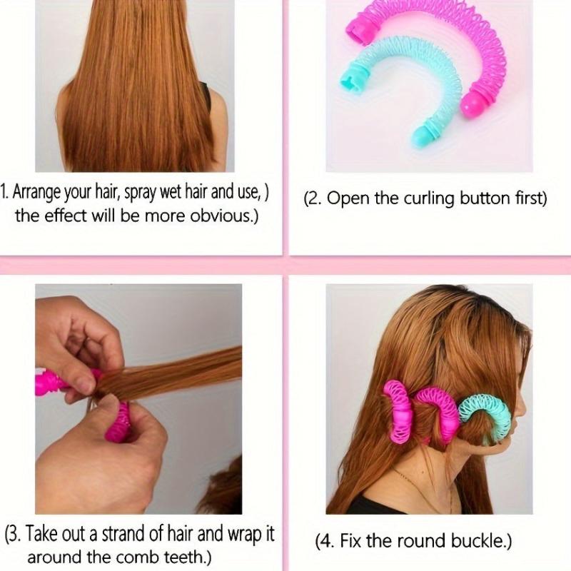 No Heat Donut Curling Rollers Spiral Curling Tool