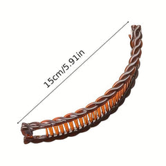Fish Shape Banana Barrettes Hair Accessories For Women Girls