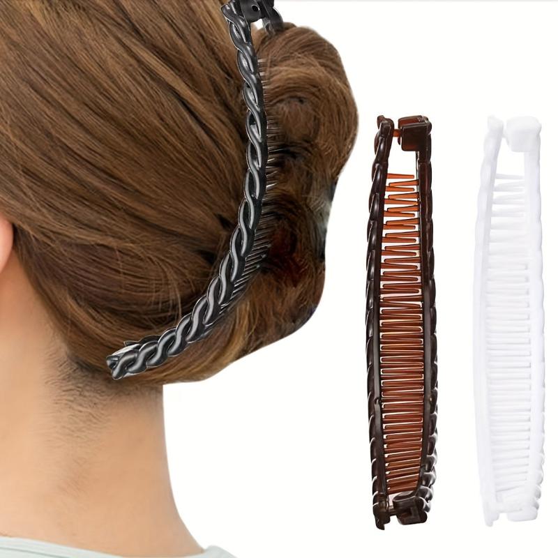 Fish Shape Banana Barrettes Hair Accessories For Women Girls