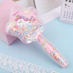 Cartoon Pattern Detangling Hair Brush for Home and Travel