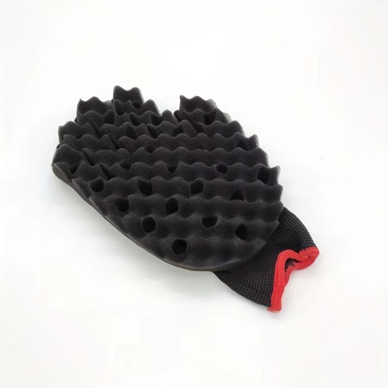 2pcs Hair Curl Sponge Gloves for Curling Twisting Dread