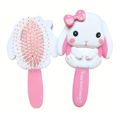 Cute Rabbit Hair Brush for Scalp Massage Girls