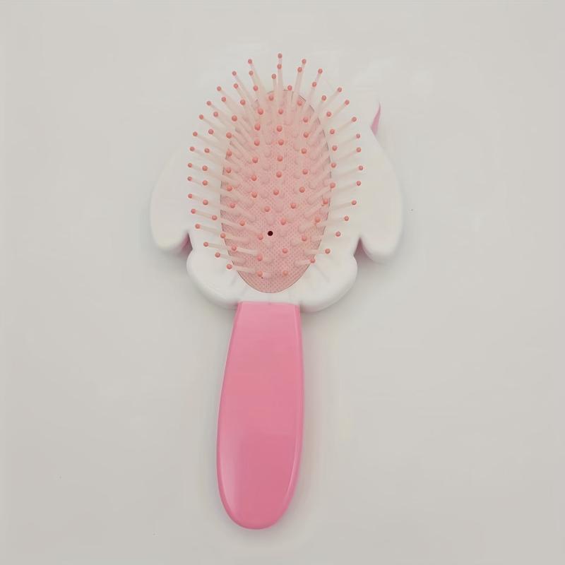 Cute Rabbit Hair Brush for Scalp Massage Girls