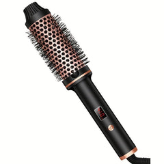 Ceramic Heated Curling Brush Volumizing Iron