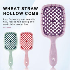 Wide Teeth Tangled Hair Comb Scalp Massage Brush