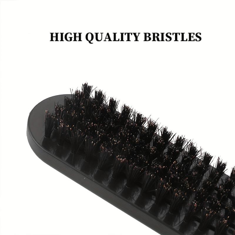 V-shaped Hair Straightener Brush Heat Resistant Anti-static