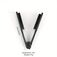 V-shaped Hair Straightener Brush Heat Resistant Anti-static