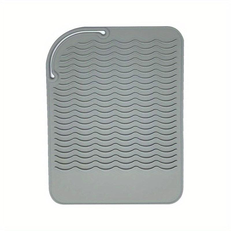 Silicone Heat Resistant Mat Non Slip Pad for Curling Irons Hair Straightener