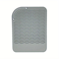 Silicone Heat Resistant Mat Non Slip Pad for Curling Irons Hair Straightener