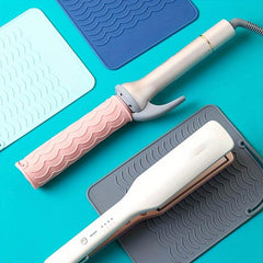 Silicone Heat Resistant Mat Non Slip Pad for Curling Irons Hair Straightener