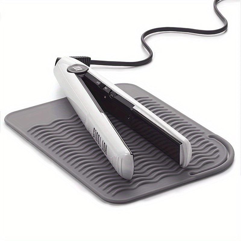 Silicone Heat Resistant Mat Non Slip Pad for Curling Irons Hair Straightener