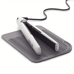 Silicone Heat Resistant Mat Non Slip Pad for Curling Irons Hair Straightener