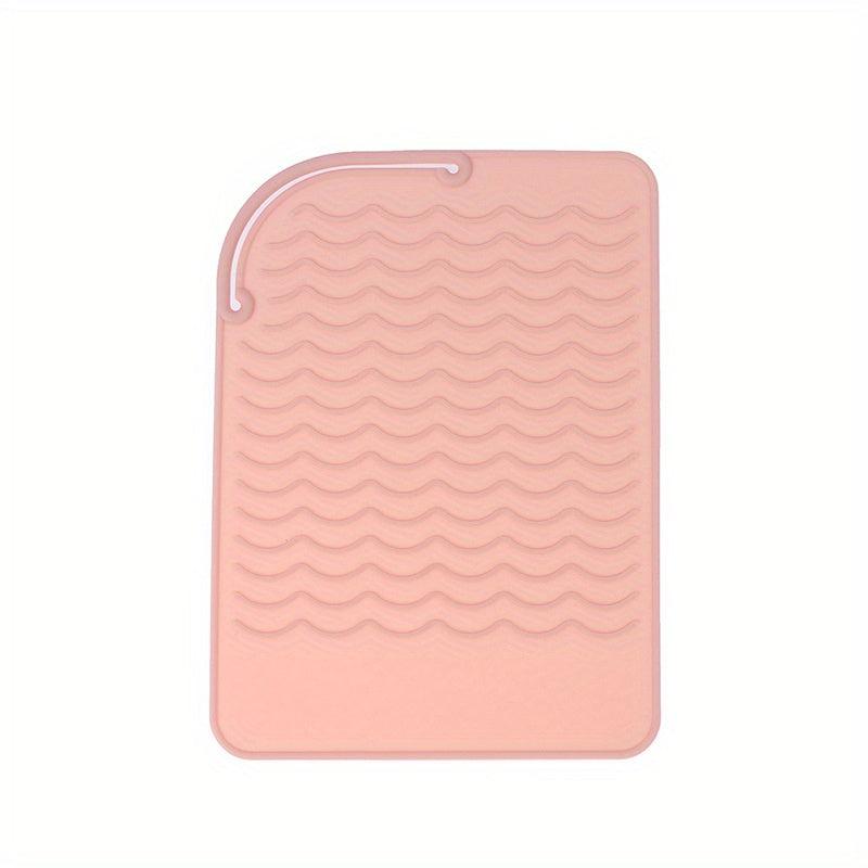 Silicone Heat Resistant Mat Non Slip Pad for Curling Irons Hair Straightener