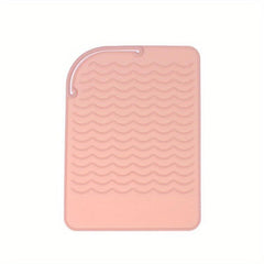 Silicone Heat Resistant Mat Non Slip Pad for Curling Irons Hair Straightener