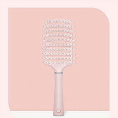 Wide Vent Wet & Dry Detangler Hairbrush Curved Hollow Out Hair Comb