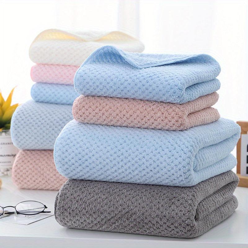 Microfiber Hair Towel Hair Wraps Fast Drying Hair Turban Anti Frizz Head Towels
