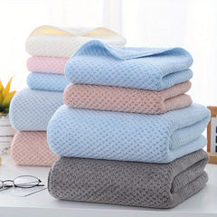 Microfiber Hair Towel Hair Wraps Fast Drying Hair Turban Anti Frizz Head Towels