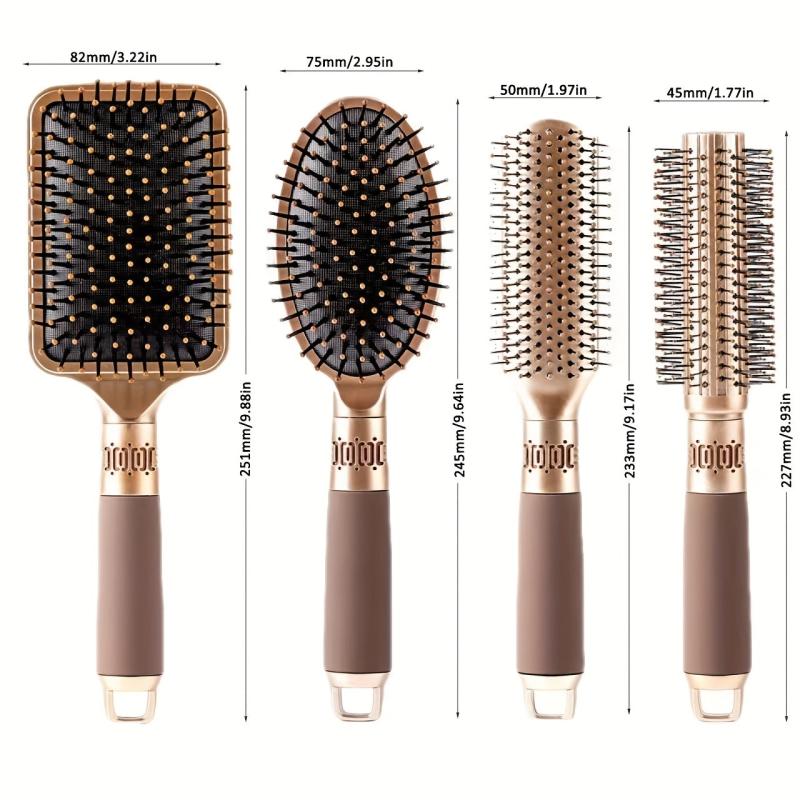 Oval Hair Brush with Air Cushion for Salon Style