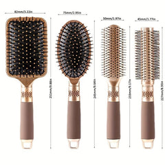 Oval Hair Brush with Air Cushion for Salon Style