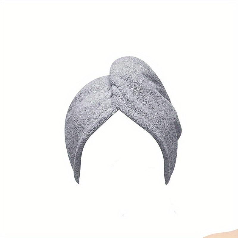 Microfiber Hair Drying Cap Hair Towel Turban Twist