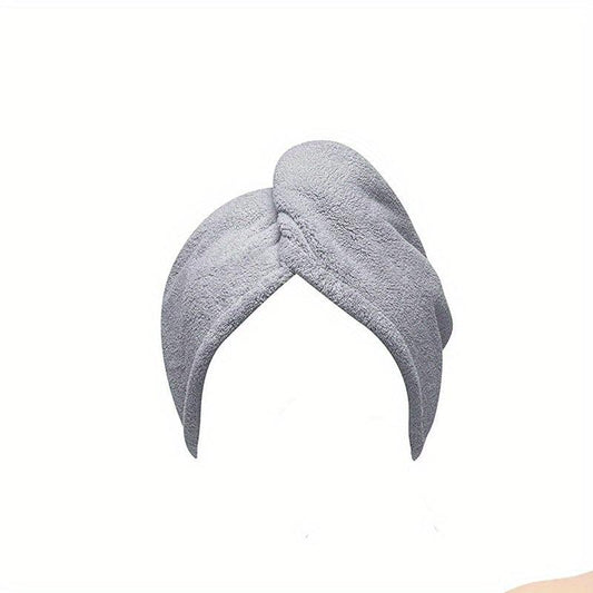 Microfiber Hair Drying Cap Hair Towel Turban Twist