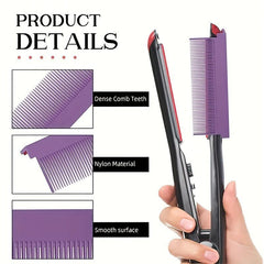 Straightening Comb Attachment Hair Straightener Comb Compact Hair Styling Tool