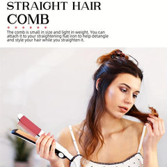 Straightening Comb Attachment Hair Straightener Comb Compact Hair Styling Tool