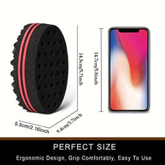 Big Holes Hair Twist Sponge Afro Hair Sponge For Curls