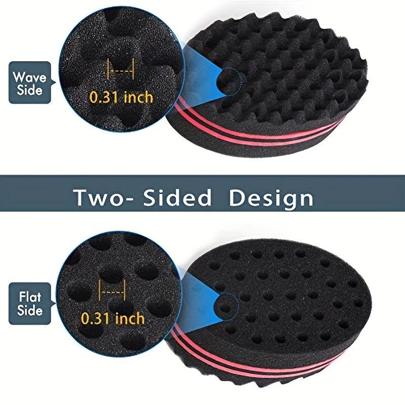 Big Holes Hair Twist Sponge Afro Hair Sponge For Curls