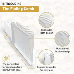 Curved Clipper Comb Heat Resistant Barber Comb