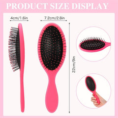 Travel Detangling Brush Soft Bristles Drying Detangler Small Hair Brushes