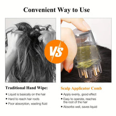 Scalp Applicator Comb Hair Comb For Scalp Massager And Hair Care