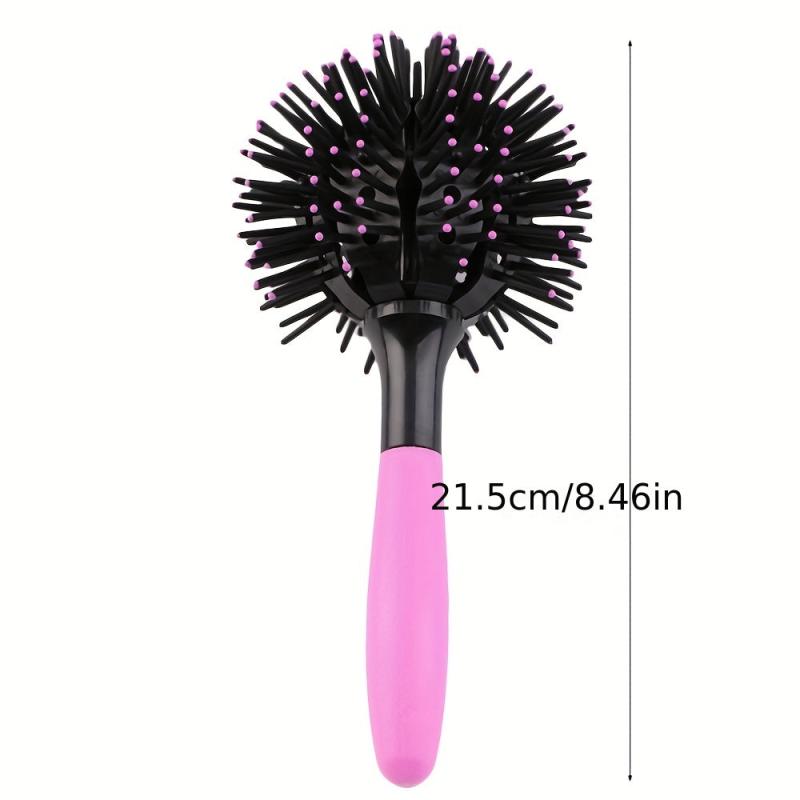 Spherical Shape Hair Brush 360 Degree Comb Magic Detangling Heat Resistant