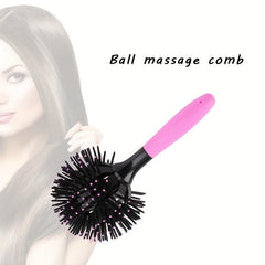 Spherical Shape Hair Brush 360 Degree Comb Magic Detangling Heat Resistant