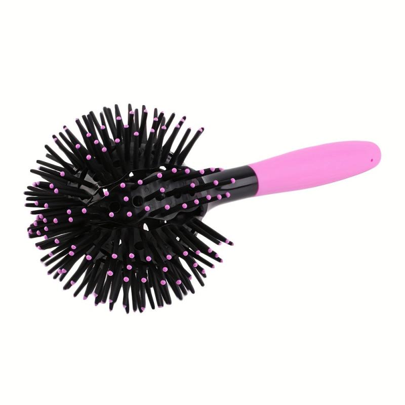 Spherical Shape Hair Brush 360 Degree Comb Magic Detangling Heat Resistant