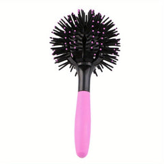Spherical Shape Hair Brush 360 Degree Comb Magic Detangling Heat Resistant