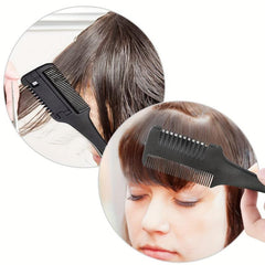Hair Cutter Comb Hair Thinner Razor Comb With 10 Replacement Razors