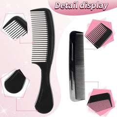 Men's 6-Pack Pocket Hair Combs Set Professional Styling Comb