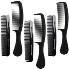 Men's 6-Pack Pocket Hair Combs Set Professional Styling Comb