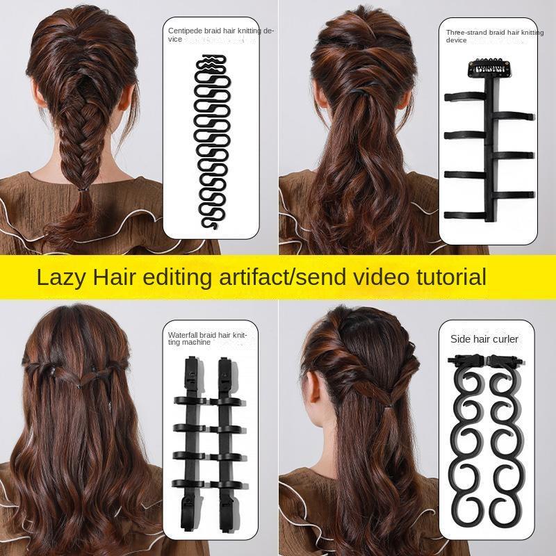 6pcs Hair Styling Set DIY Braiding Tool Magic Hair Accessories Kit