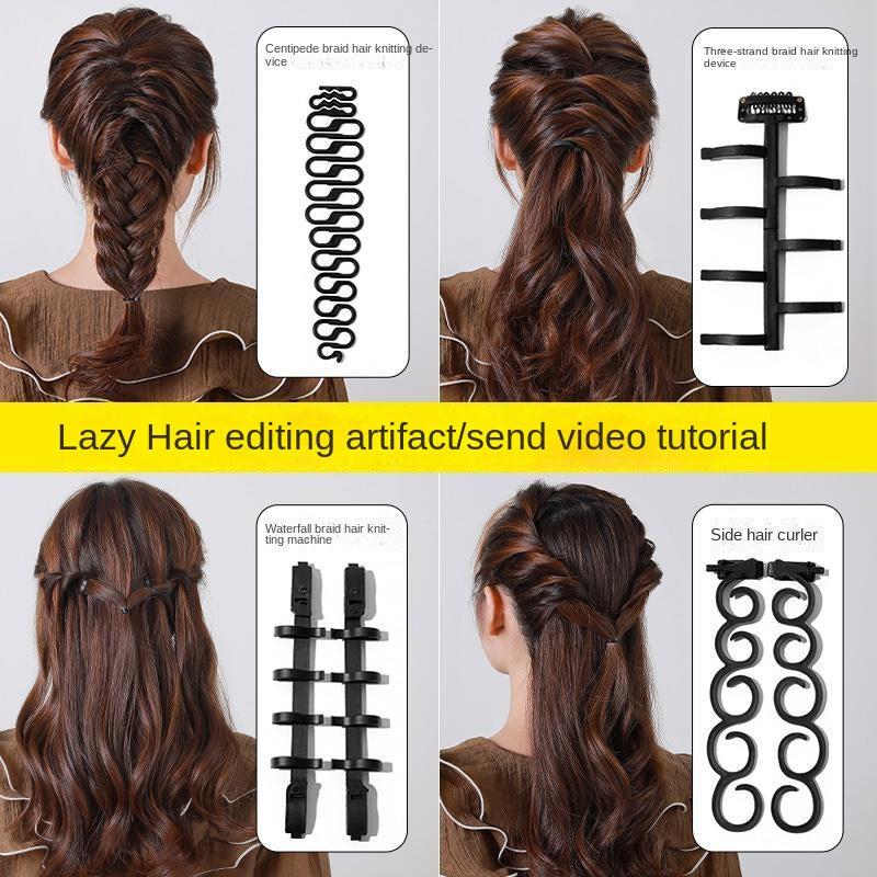 6pcs Hair Styling Set DIY Braiding Tool Magic Hair Accessories Kit
