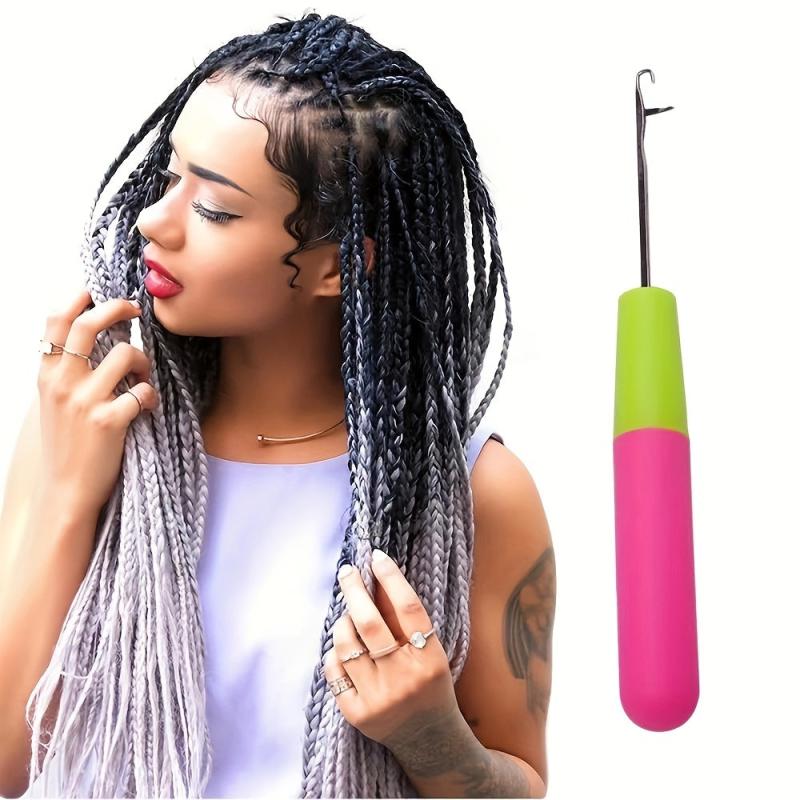 5pcs Crochet Needles for Jumbo Micro Braids and Wigs