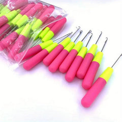 5pcs Crochet Needles for Jumbo Micro Braids and Wigs