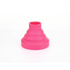 High Temp Resistant Silicone Hair Dryer Hood Folding Curling Hood