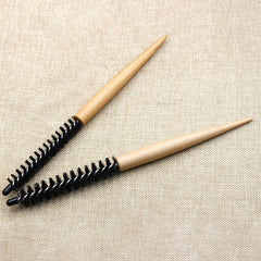 Small Round Hair Brush Teasing Brush for Hair Styling Volumizing Bangs