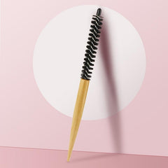Small Round Hair Brush Teasing Brush for Hair Styling Volumizing Bangs