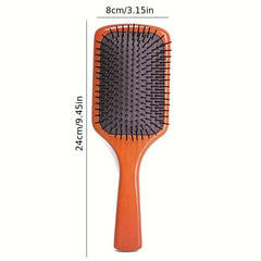 Wooden Hairdressing Comb Scalp Massage Detangling Hair Brush