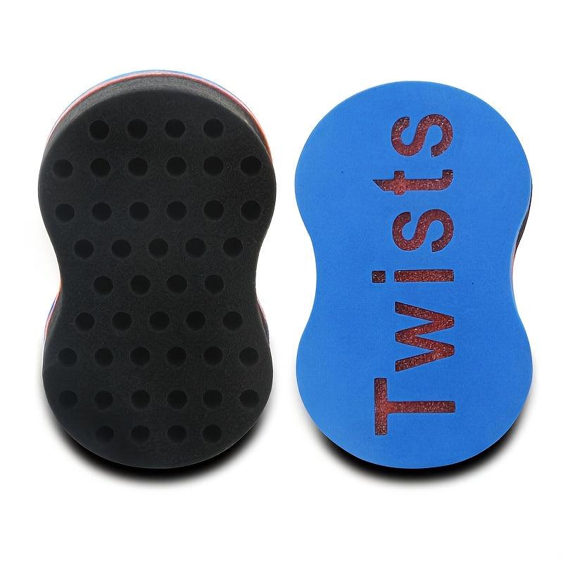 Magic Twist Hair Sponge Barber Hair Brush Afro Curl Coil Wave Styling