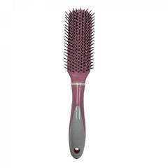 Professional Nine Row Hair Styling Brush Comb for All Hair Types